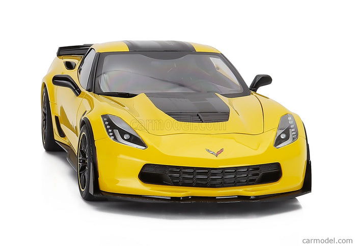 Chevrolet Corvette Z06 C7R Coupe 2015 1:18 AUTOart žltá