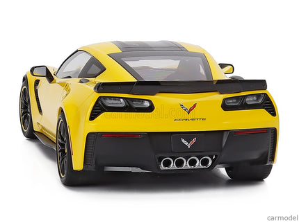 Chevrolet Corvette Z06 C7R Coupe 2015 1:18 AUTOart žltá