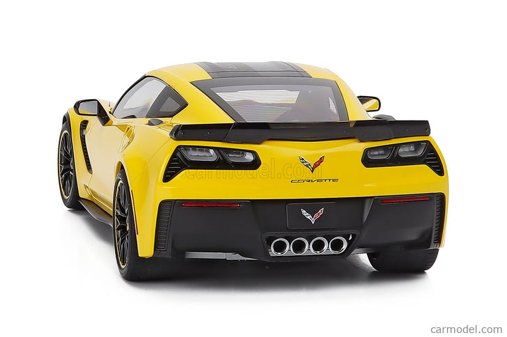 Chevrolet Corvette Z06 C7R Coupe 2015 1:18 AUTOart žltá