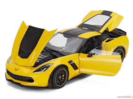 Chevrolet Corvette Z06 C7R Coupe 2015 1:18 AUTOart žltá