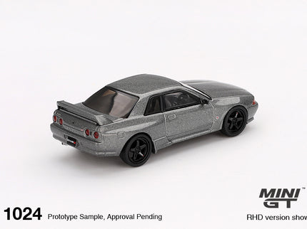 Nissan Skyline GT-R Nismo BNR32 CRS Version 1:64 MINI GT Dark Metal Gray
