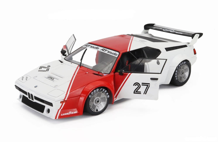 BMW M1 M88 3.5L TEAM BMW MOTORSPORT #27 PROCAR - 1980 Werk83 1:18