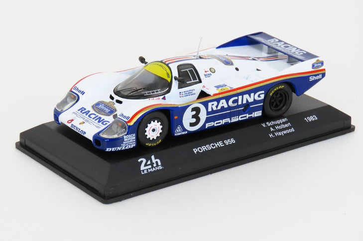 Porsche 956 Team Rothmans N°3 Víťaz 24h Le Mans 1983 V. Schuppan - A. Holbert - H. Haywood 1:43 Edicola biela modrá
