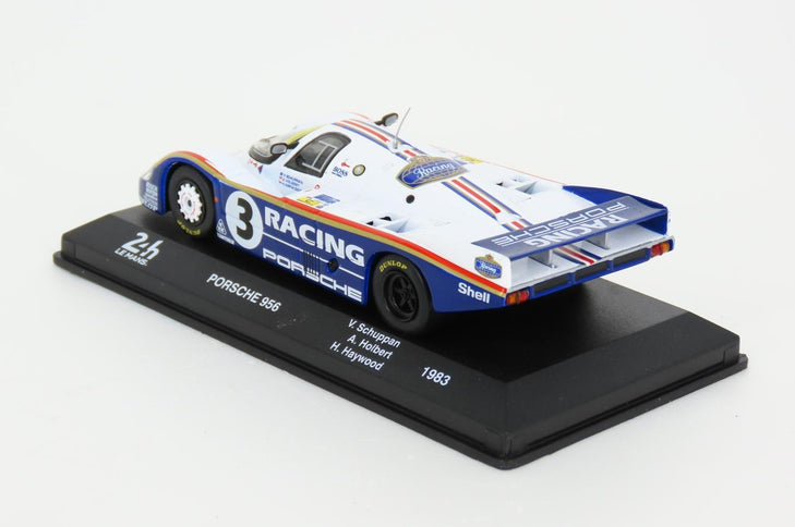 Porsche 956 Team Rothmans N°3 Víťaz 24h Le Mans 1983 V. Schuppan - A. Holbert - H. Haywood 1:43 Edicola biela modrá
