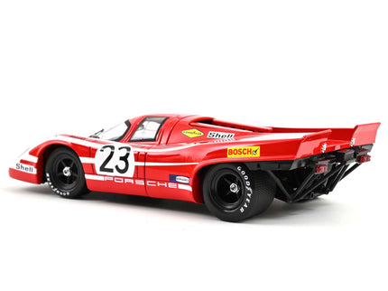 Porsche 917K 4.9L Team Salzburg N°23 Víťaz 24h Le Mans 1970 Hans Herrmann - Richard Attwood 1:18 Norev červená biela