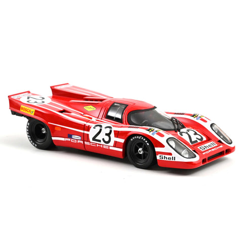 Porsche 917K 4.9L Team Salzburg N°23 Víťaz 24h Le Mans 1970 Hans Herrmann - Richard Attwood 1:18 Norev červená biela