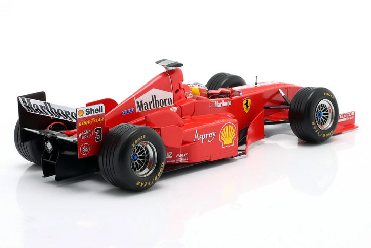 Ferrari F1 F300 N°3 Pole Position A Víťaz Monza Italy GP 1998 Michael Schumacher 1:18 Werk83 červená biela