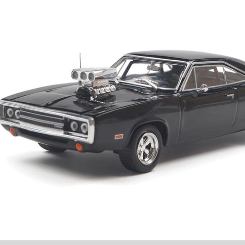 Dodge Charger Blown Engine 1970 1:43 IXO Models čierna