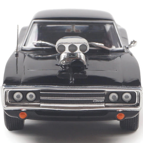 Dodge Charger Blown Engine 1970 1:43 IXO Models čierna