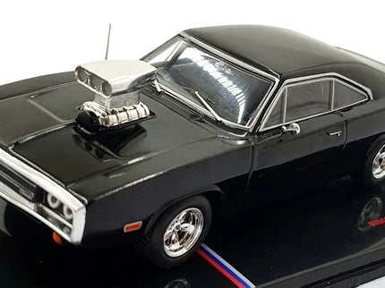 Dodge Charger Blown Engine 1970 1:43 IXO Models čierna