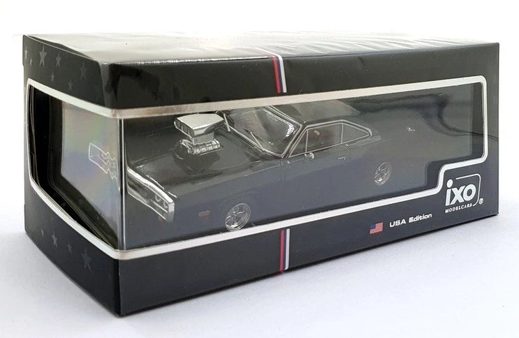 Dodge Charger Blown Engine 1970 1:43 IXO Models čierna