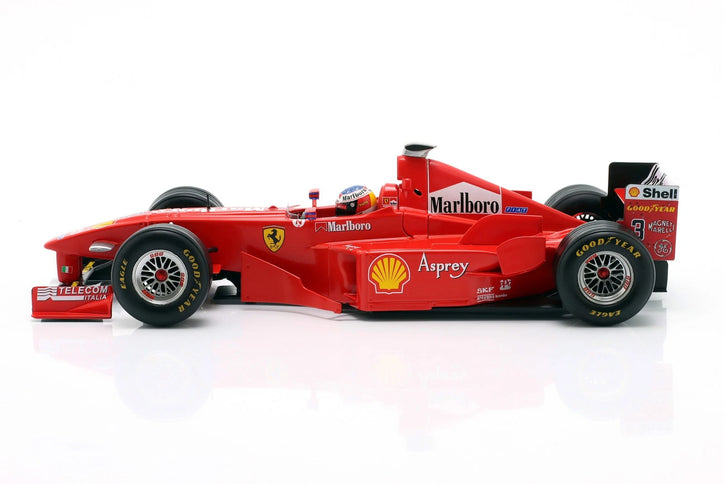 Ferrari F1 F300 N°3 Pole Position A Víťaz Monza Italy GP 1998 Michael Schumacher 1:18 Werk83 červená biela