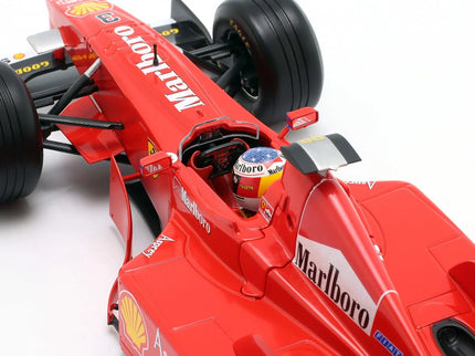 Ferrari F1 F300 N°3 Pole Position A Víťaz Monza Italy GP 1998 Michael Schumacher 1:18 Werk83 červená biela