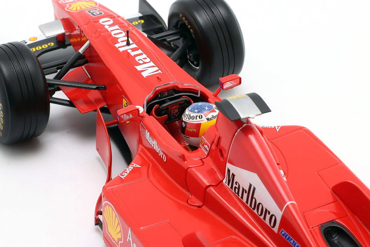 Ferrari F1 F300 N°3 Pole Position A Víťaz Monza Italy GP 1998 Michael Schumacher 1:18 Werk83 červená biela