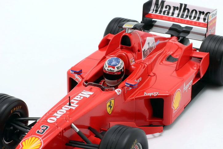 Ferrari F1 F300 N°3 Pole Position A Víťaz Monza Italy GP 1998 Michael Schumacher 1:18 Werk83 červená biela