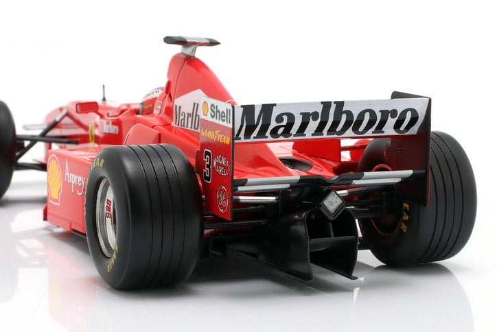 Ferrari F1 F300 N°3 Pole Position A Víťaz Monza Italy GP 1998 Michael Schumacher 1:18 Werk83 červená biela