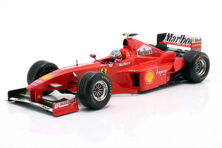 Ferrari F1 F300 N°3 Pole Position A Víťaz Monza Italy GP 1998 Michael Schumacher 1:18 Werk83 červená biela